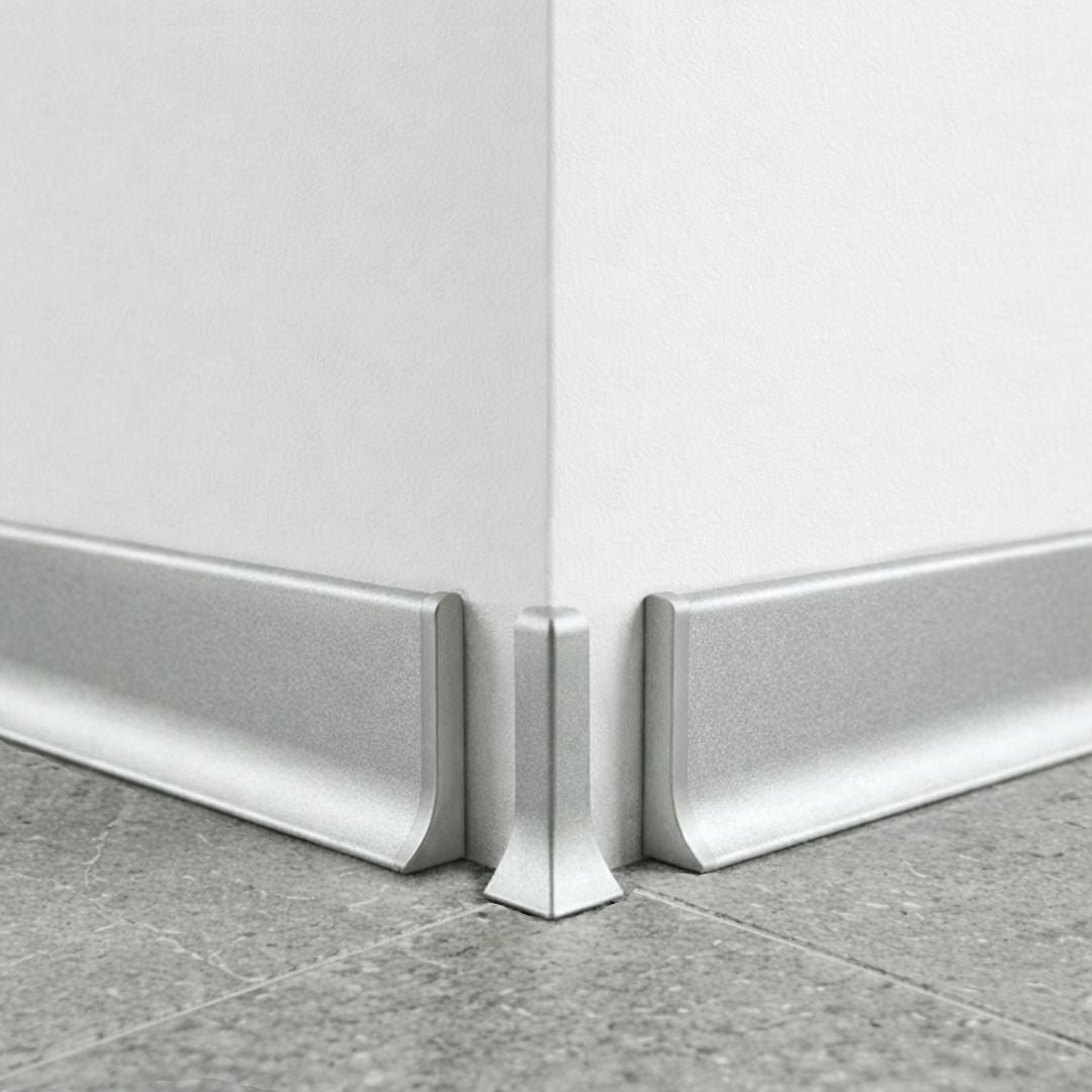 AD40 Silver Aluminum Skirting