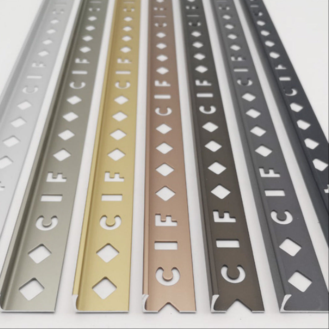 Metal Trims for Tile Edging